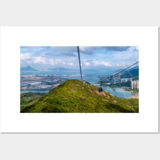 Ngong Ping 360 Cable Car, Lantau Island, Hong Kong Posters and Art